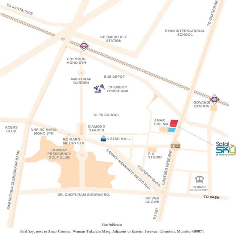  sky ameya chs ltd Images for Location Plan of Safal Sky Ameya Chs Ltd