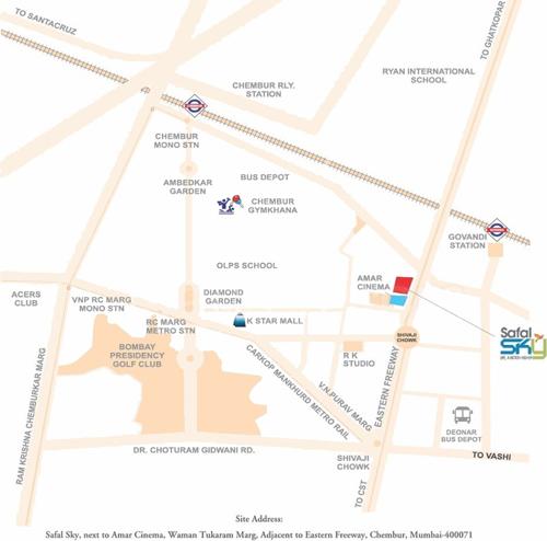Images for Location Plan of Safal Sky Ameya Chs Ltd sky-ameya-chs-ltd Images for Location Plan of Safal Sky Ameya Chs Ltd