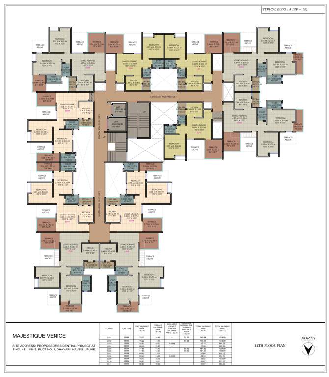  venice Images for Cluster Plan of Majestique Venice