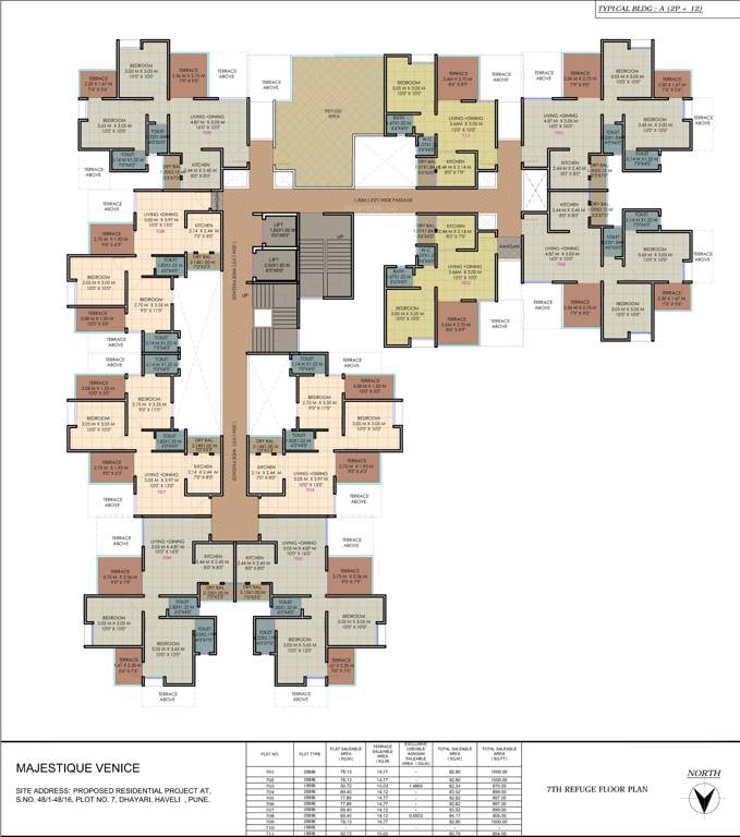  venice Images for Cluster Plan of Majestique Venice