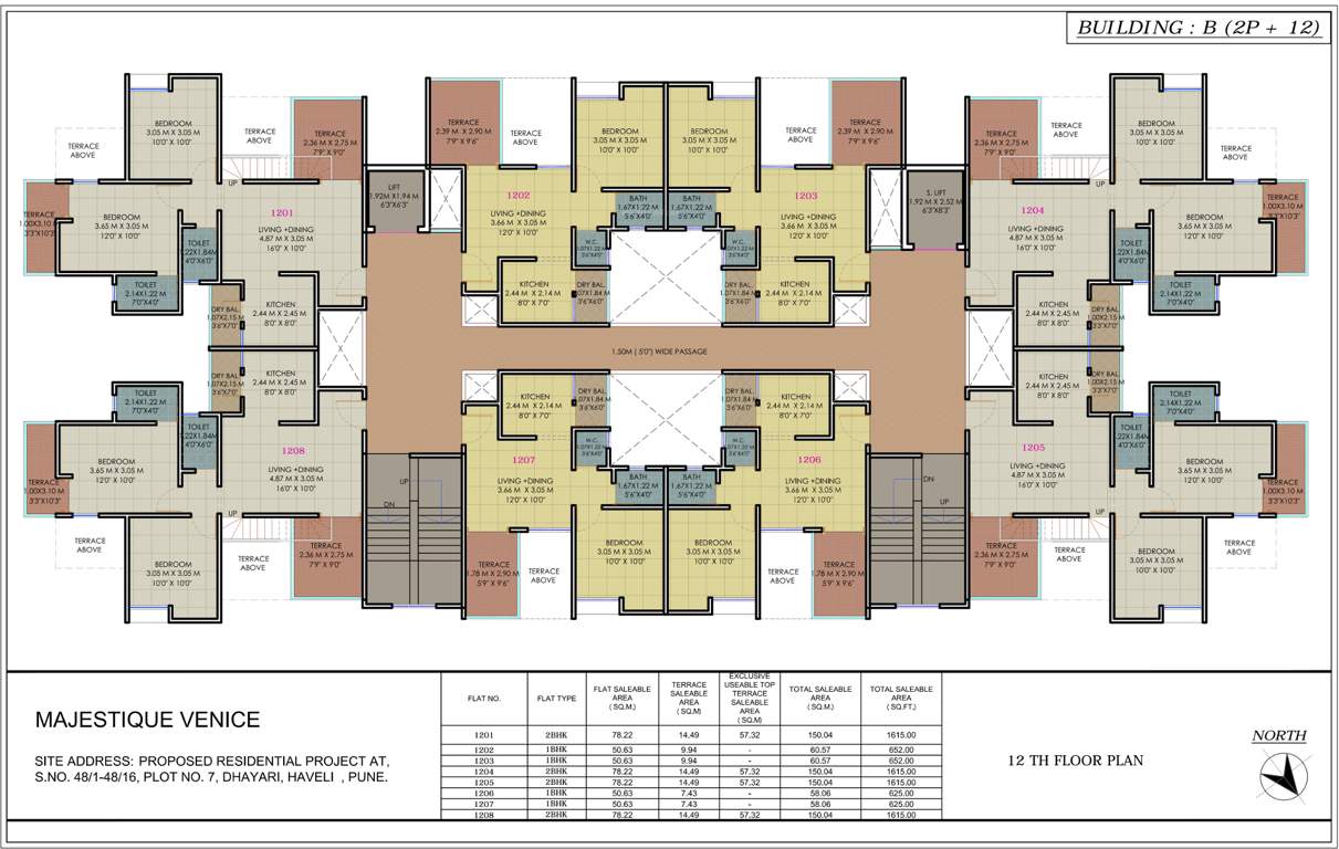  venice Images for Cluster Plan of Majestique Venice