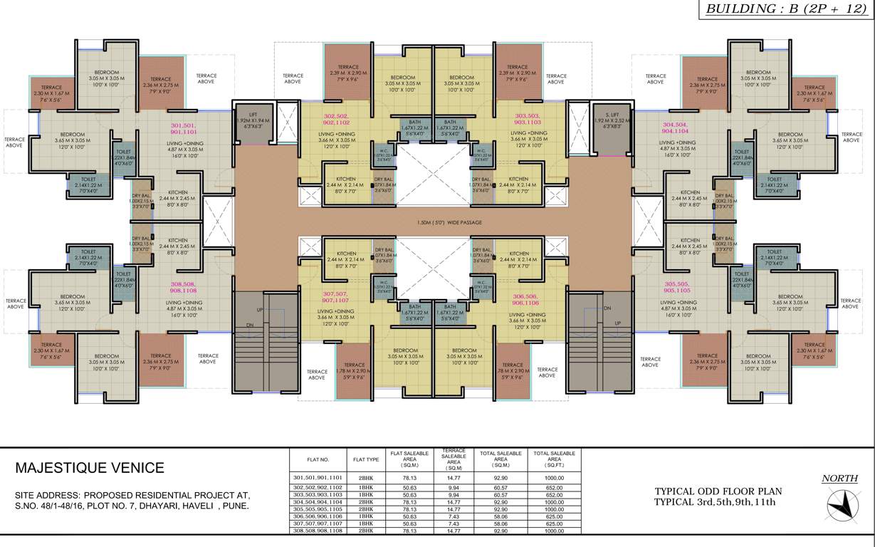  venice Images for Cluster Plan of Majestique Venice