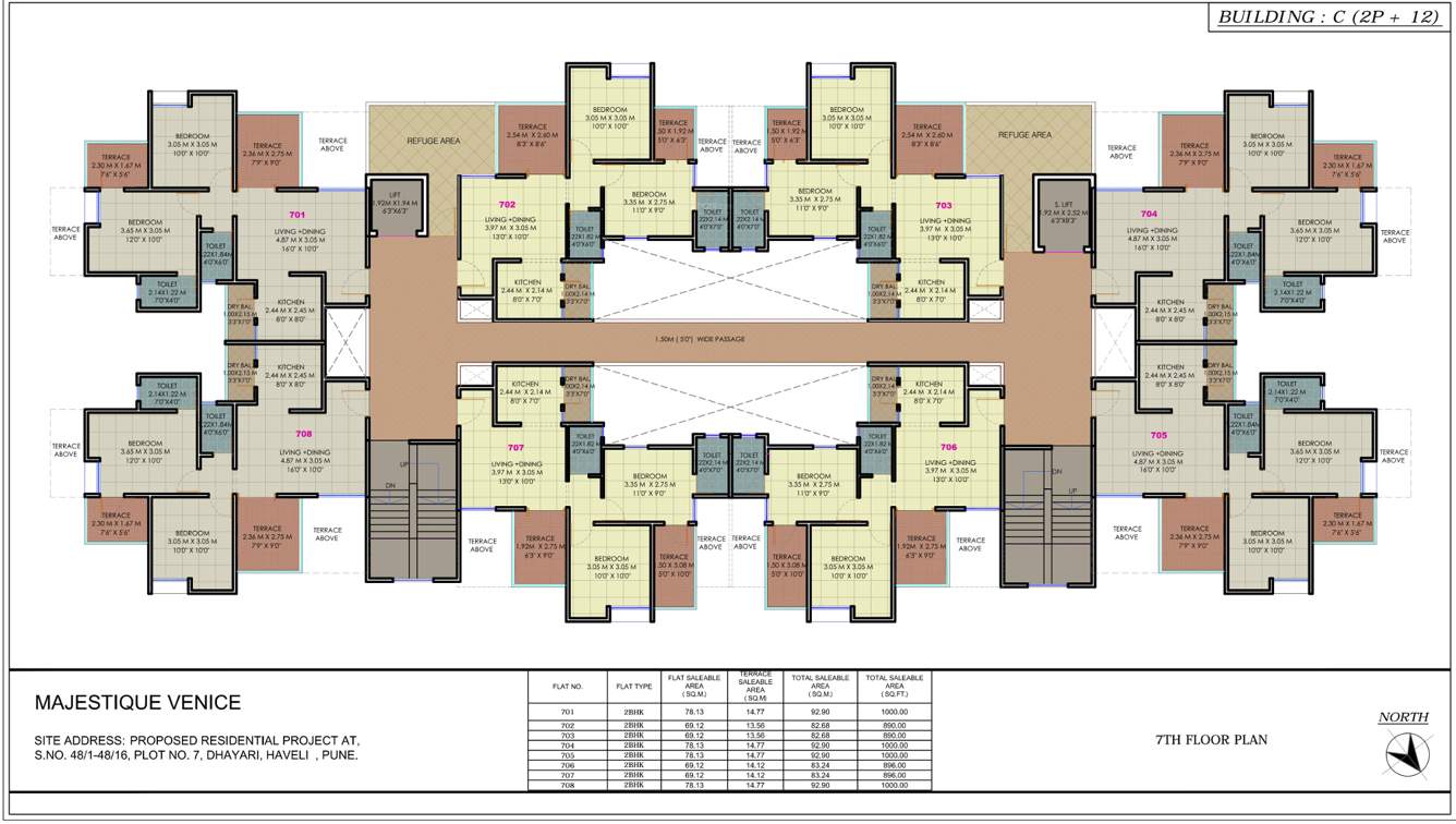  venice Images for Cluster Plan of Majestique Venice