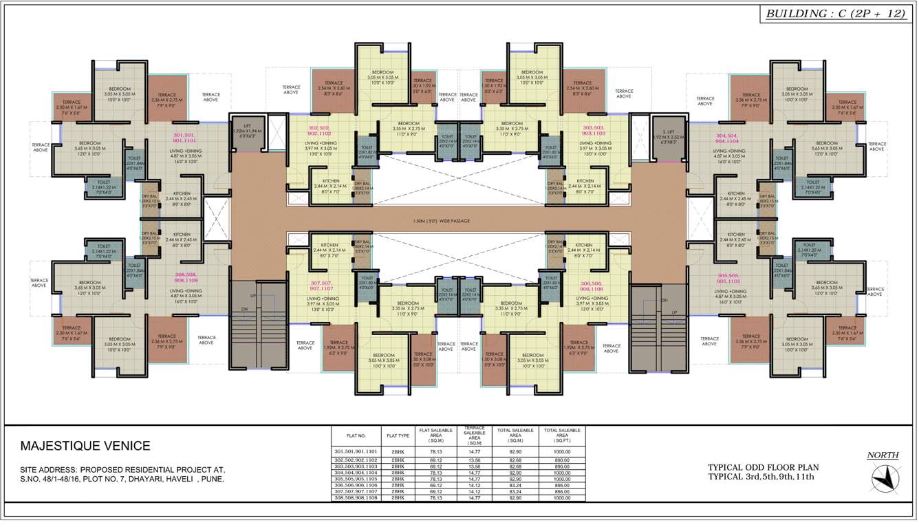  venice Images for Cluster Plan of Majestique Venice