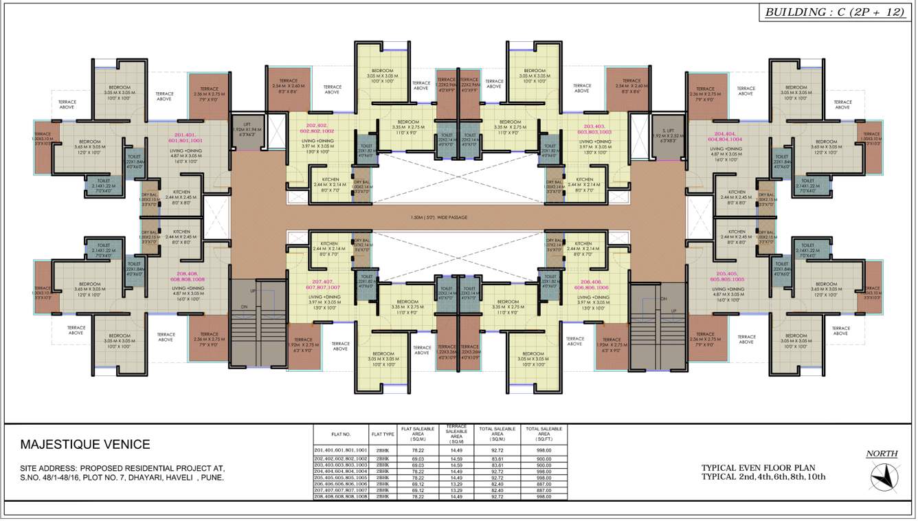  venice Images for Cluster Plan of Majestique Venice