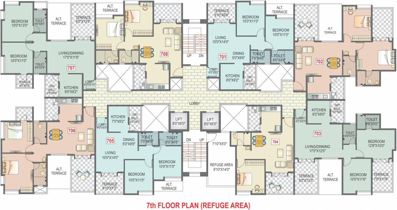 Images for Cluster Plan of Yash Sherlyn Avenue
