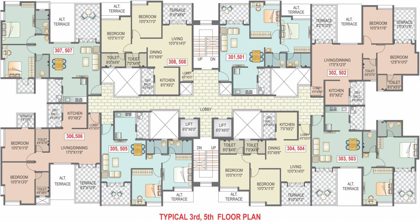 Images for Cluster Plan of Yash Sherlyn Avenue
