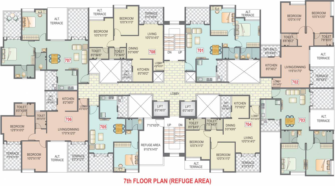 Images for Cluster Plan of Yash Sherlyn Avenue