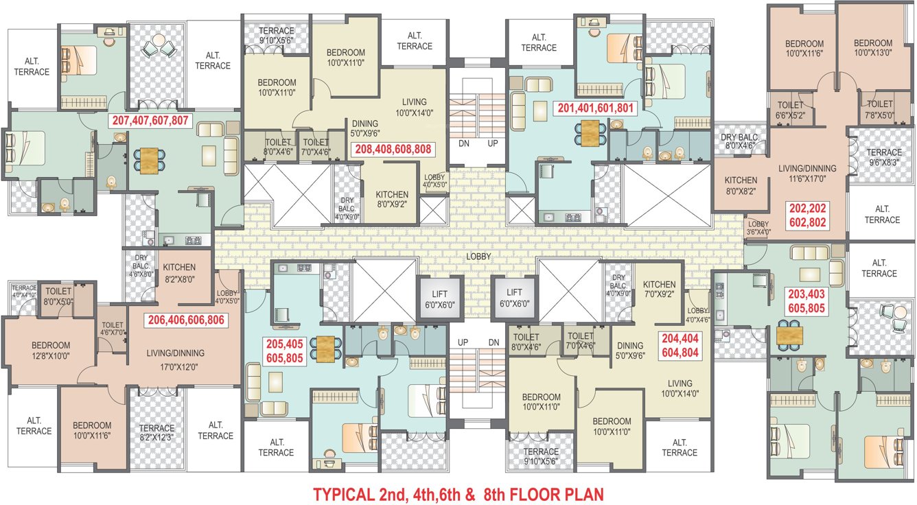 Images for Cluster Plan of Yash Sherlyn Avenue