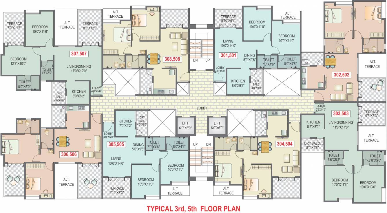 Images for Cluster Plan of Yash Sherlyn Avenue