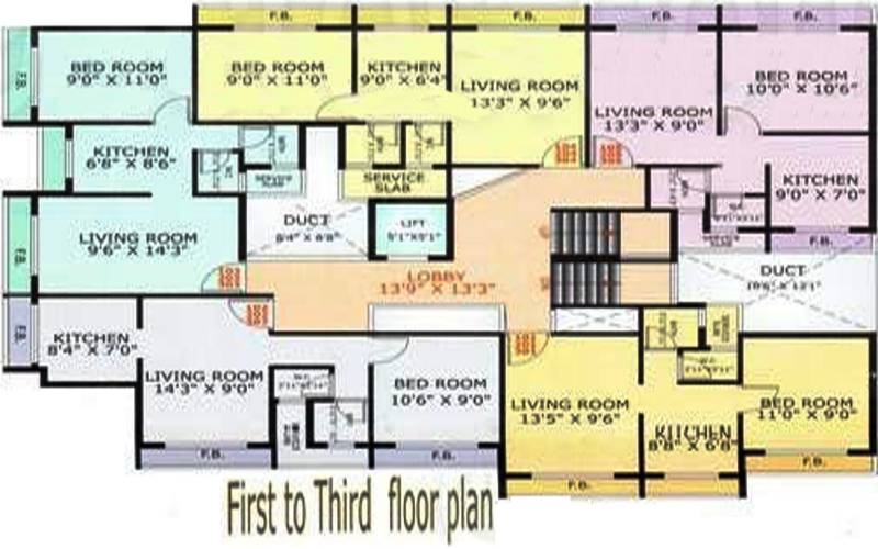 Images for Cluster Plan of Sahil Sai Riddhi Apartment