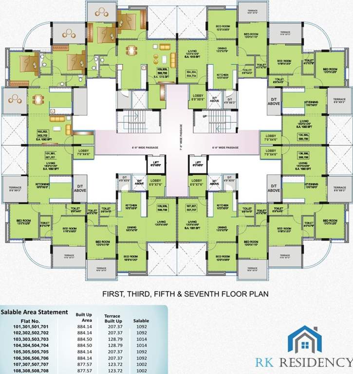 residency Images for Cluster Plan of RK Residency