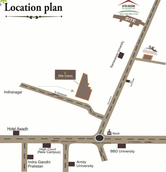 Images for Location Plan of Aftek Housing Villa