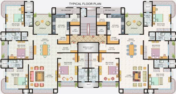 Images for Cluster Plan of ML Group of Companies Padmanabadh