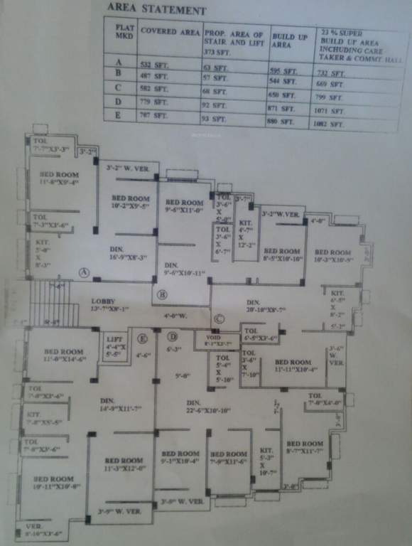 Images for Cluster Plan of Sreema Jagannath Mansion