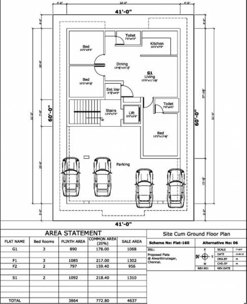 Images for Cluster Plan of Anirudh Alwarthirunagar