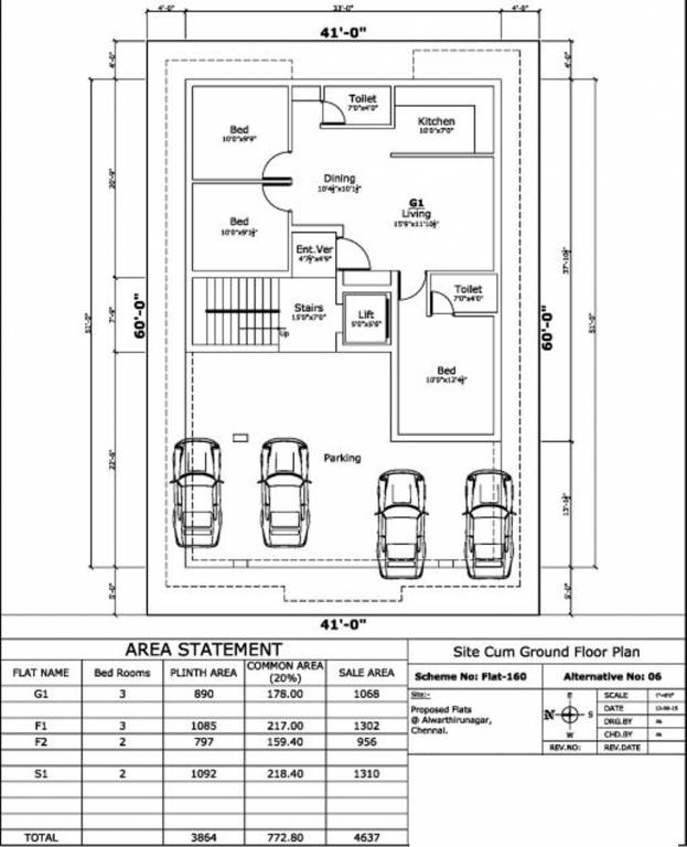 Images for Cluster Plan of Anirudh Alwarthirunagar