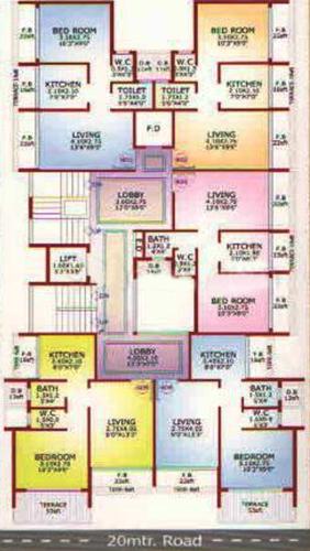 Images for Cluster Plan of Yash Home Kumkum Park