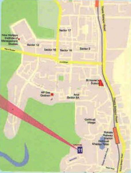 Images for Location Plan of Yash Home Kumkum Park