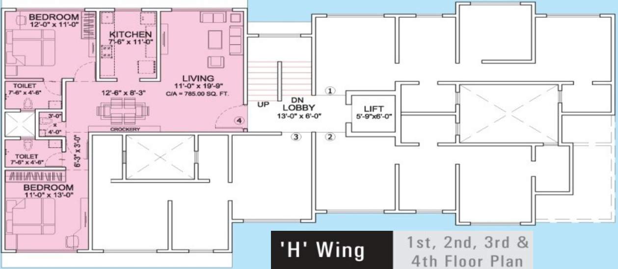  datta ramanand chs ltd Images for Cluster Plan of Disha Datta Ramanand CHS LTD