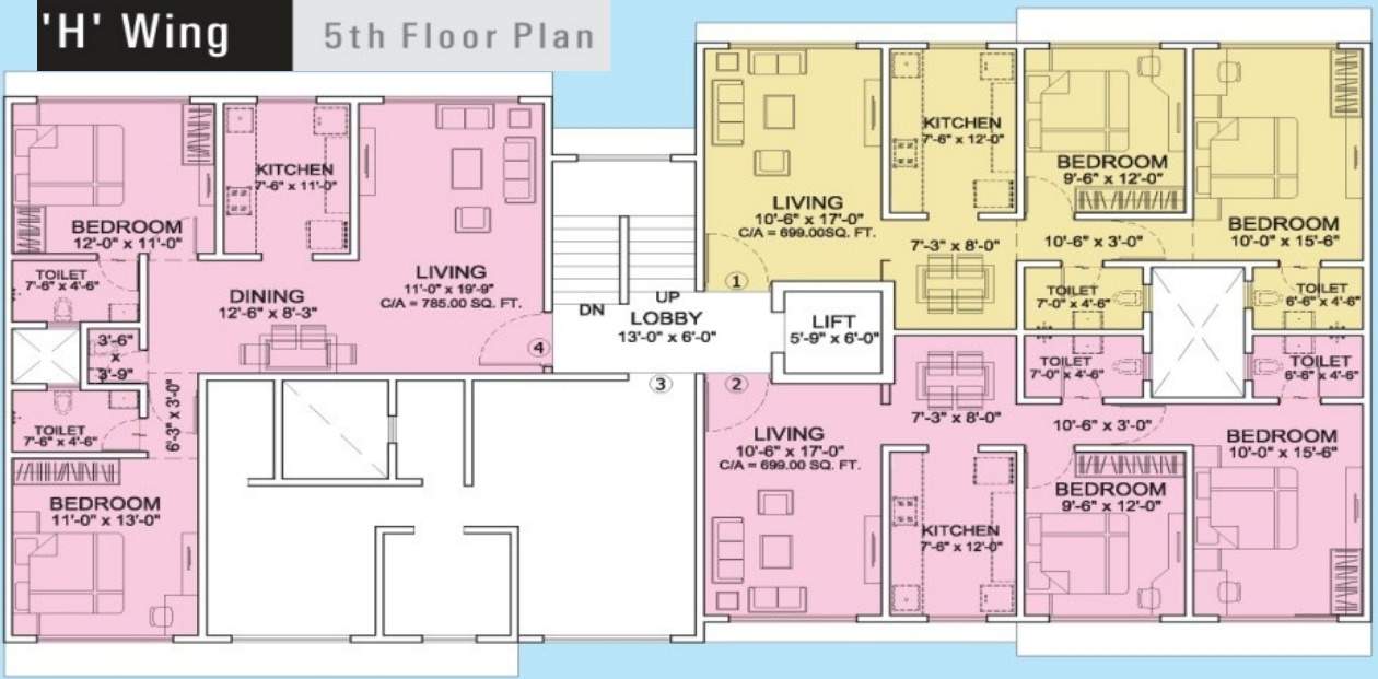  datta ramanand chs ltd Images for Cluster Plan of Disha Datta Ramanand CHS LTD
