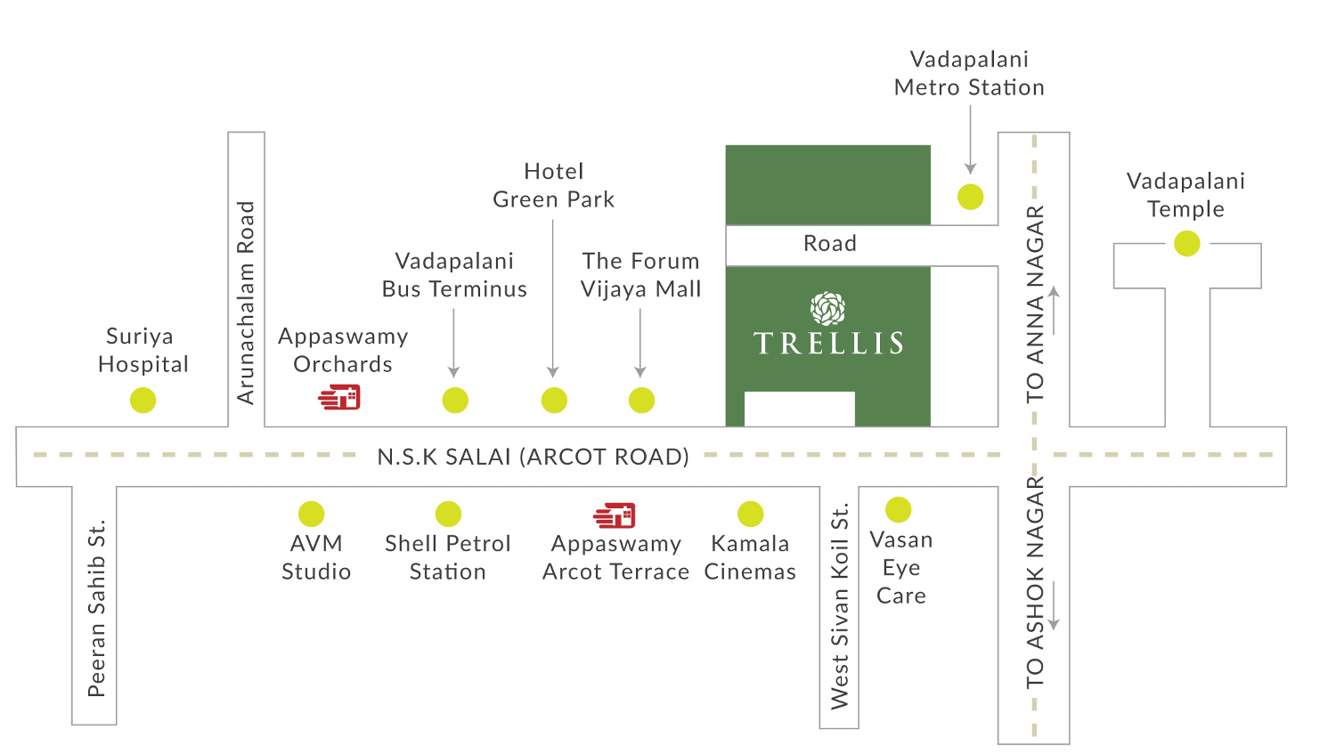 Images for Location Plan of Appaswamy Trellis South Phase