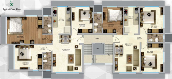 Images for Cluster Plan of Raheja Shakti Unicus Images for Cluster Plan of Raheja Shakti Unicus