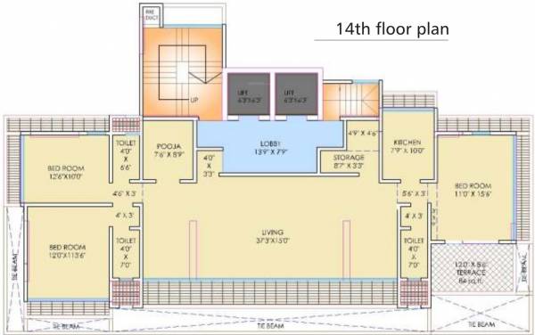 Images for Cluster Plan of Greenfield Developers Om Sadachar