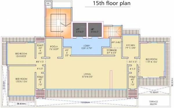 Images for Cluster Plan of Greenfield Developers Om Sadachar