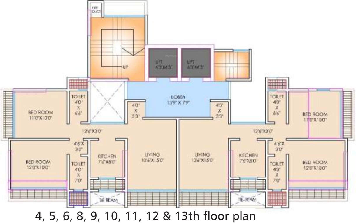 Images for Cluster Plan of Greenfield Developers Om Sadachar