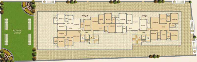 Images for Layout Plan of MICL Aaradhya Tower