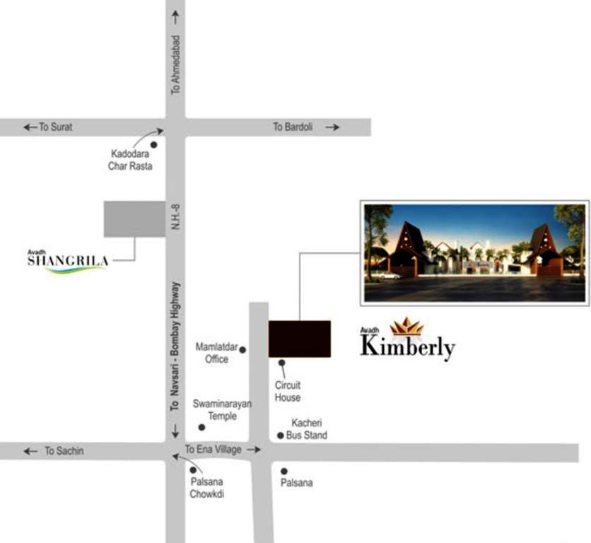  kimberly Images for Location Plan of Avadh Kimberly
