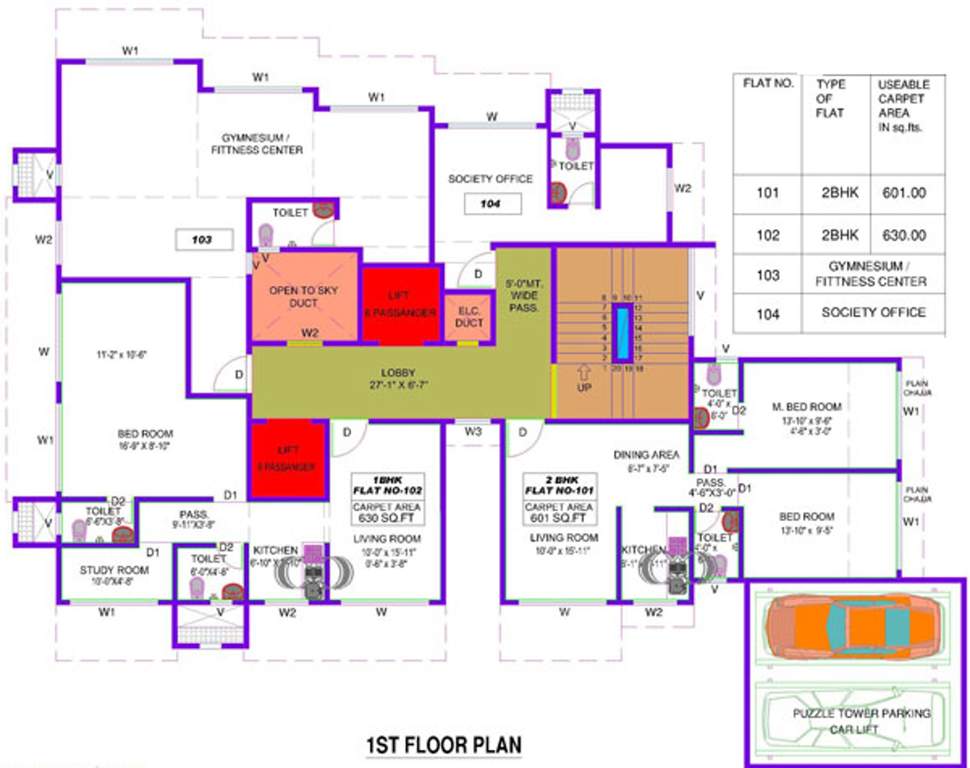  vinayaka towers Images for Cluster Plan of KK Vinayaka Towers