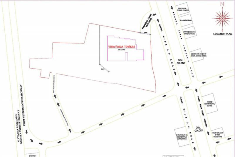  vinayaka-towers Images for Location Plan of KK Vinayaka Towers