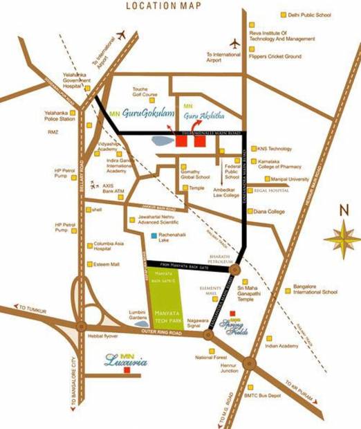 Images for Location Plan of  Guru Akshitha