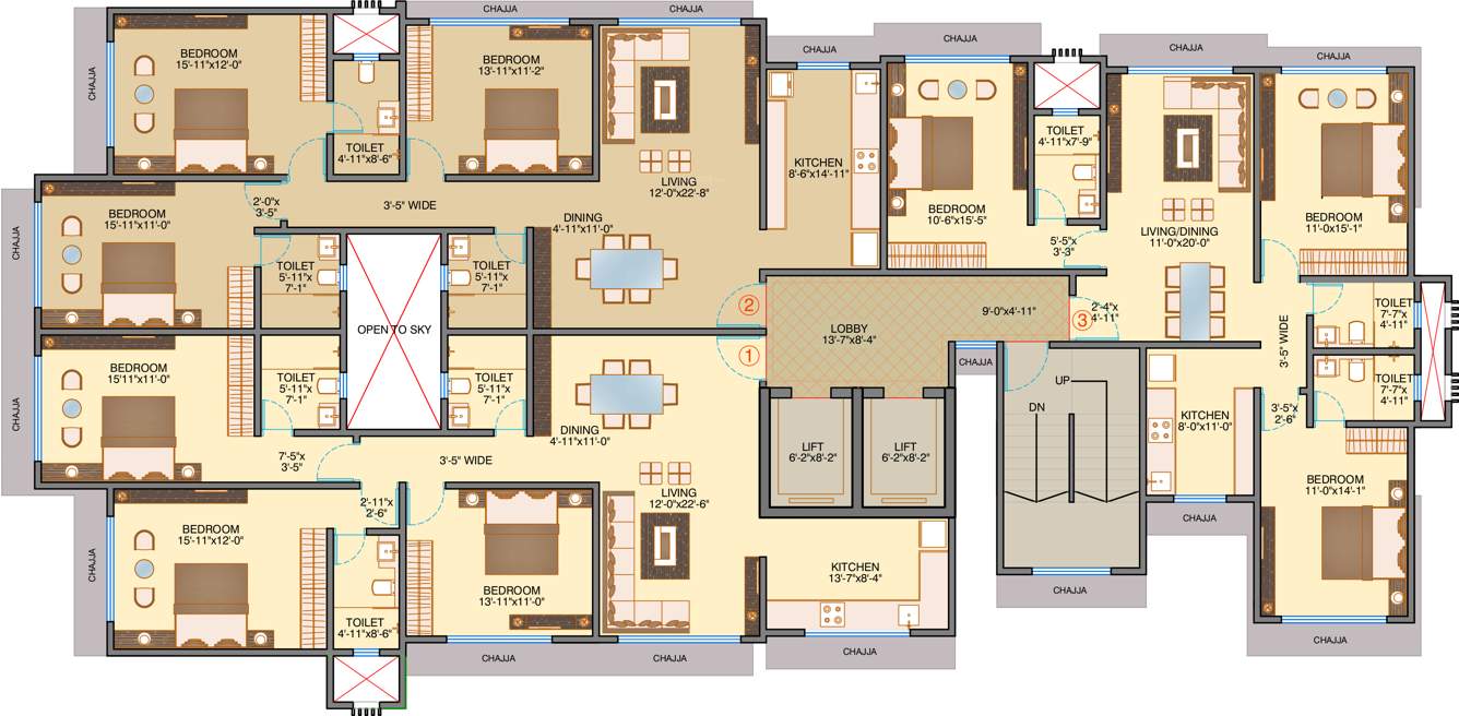 Images for Cluster Plan of Shamiks Besant Arti CHS Ltd