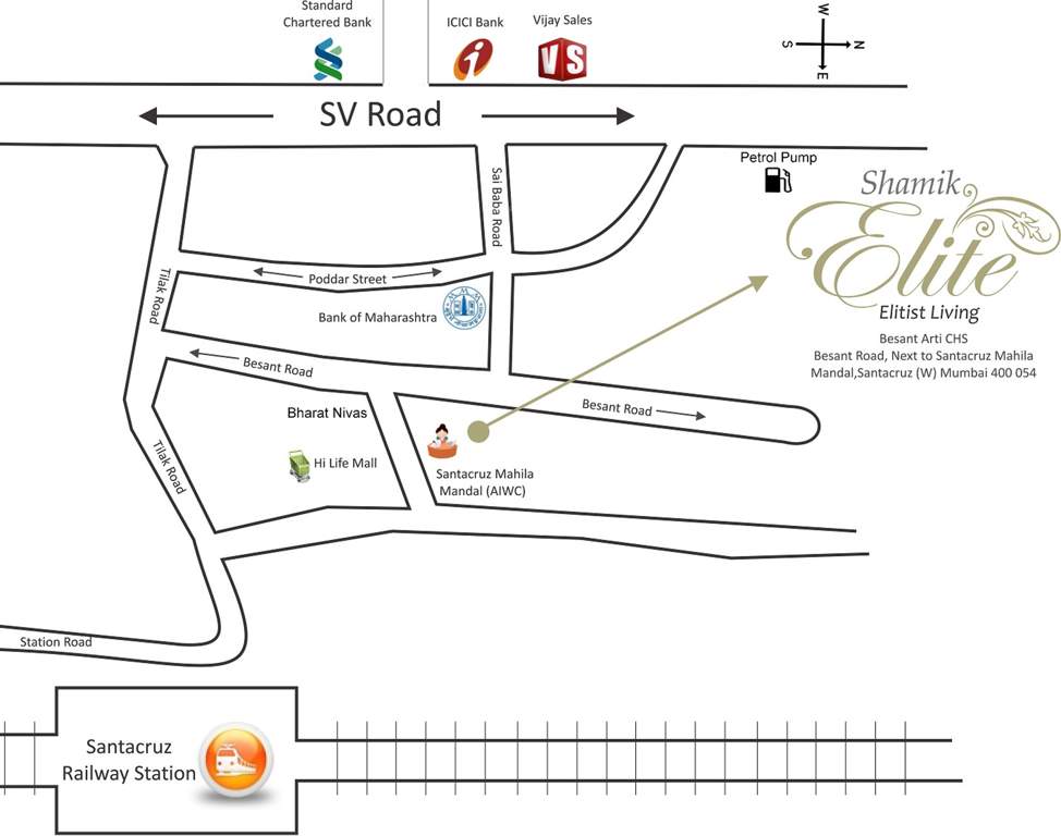 Images for Location Plan of Shamiks Besant Arti CHS Ltd