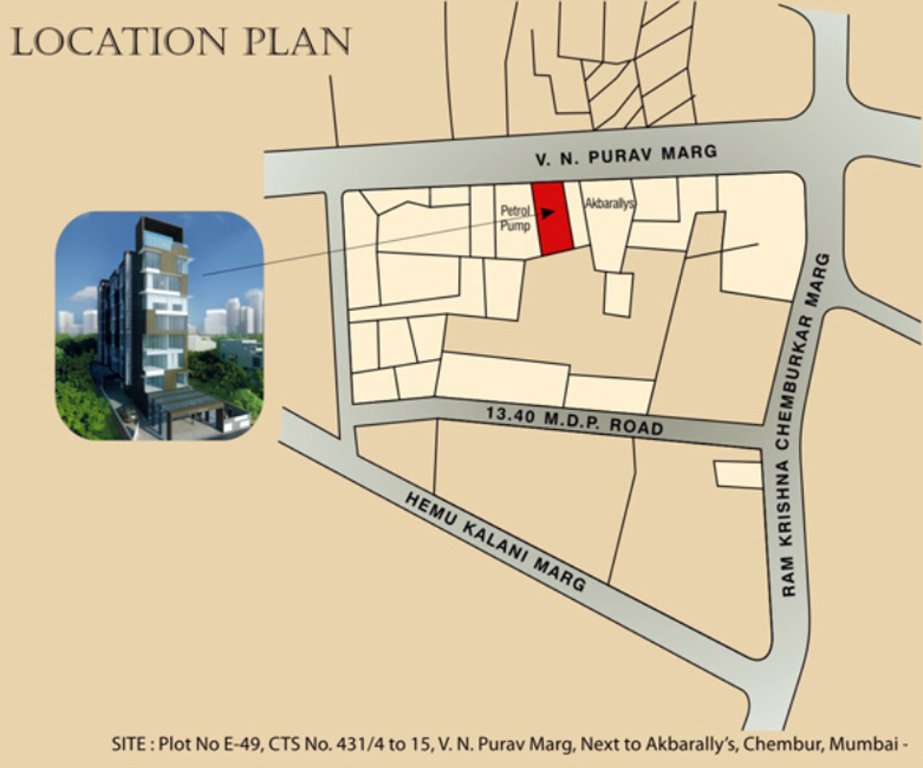 Images for Location Plan of Sadguna Raj Ekjyot Sukruti