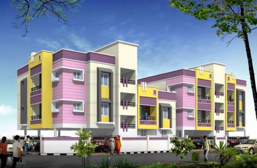 Images for Elevation of Anirudh Amirtha Castle And Dhanya Castle