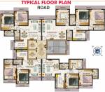 Images for Cluster Plan of Geopreneur Ekta Apartment Images for Cluster Plan of Geopreneur Ekta Apartment