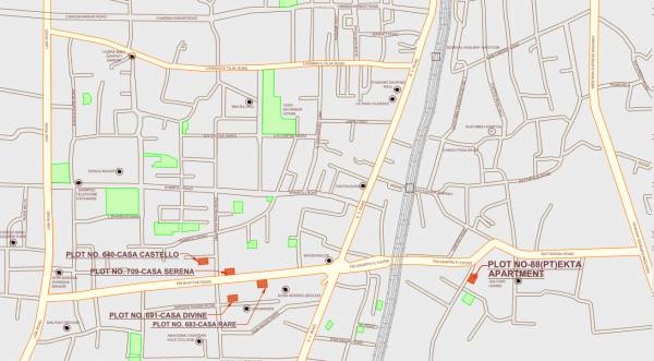 Images for Location Plan of Geopreneur Ekta Apartment