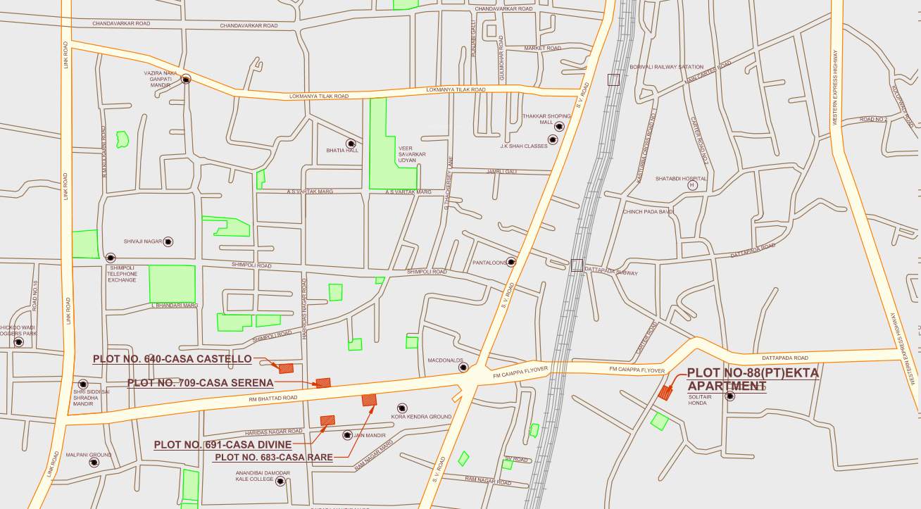 Images for Location Plan of Geopreneur Ekta Apartment