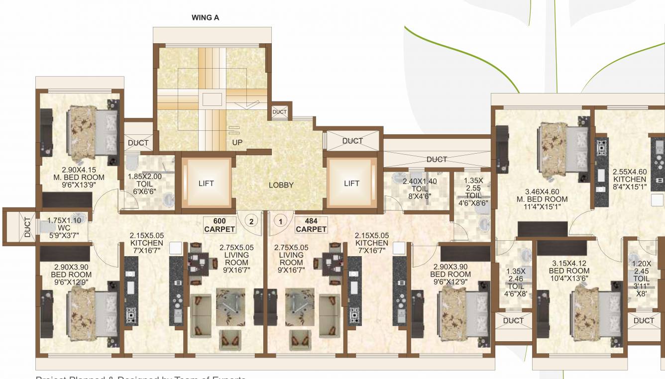  status A  Wing Cluster Plan