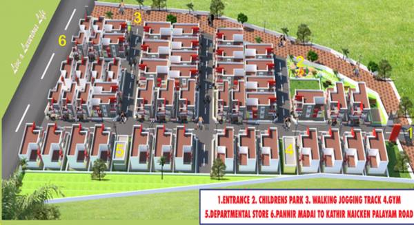 Images for Elevation of Green Nest Ganapathy Garden Villas