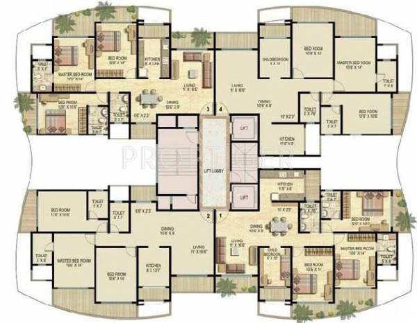 Images for Cluster Plan of Ekta Imperial Residency Images for Cluster Plan of Ekta Imperial Residency