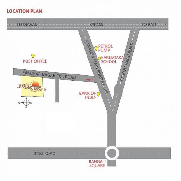  sagar Location Plan