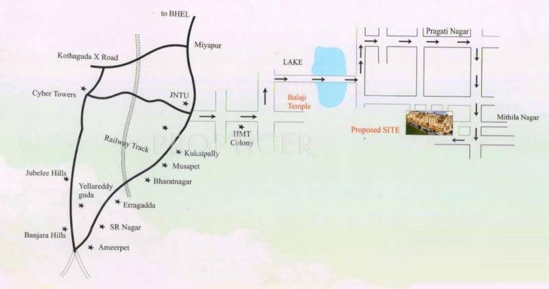 Images for Location Plan of Anil Sri Vishnus Grande Vista