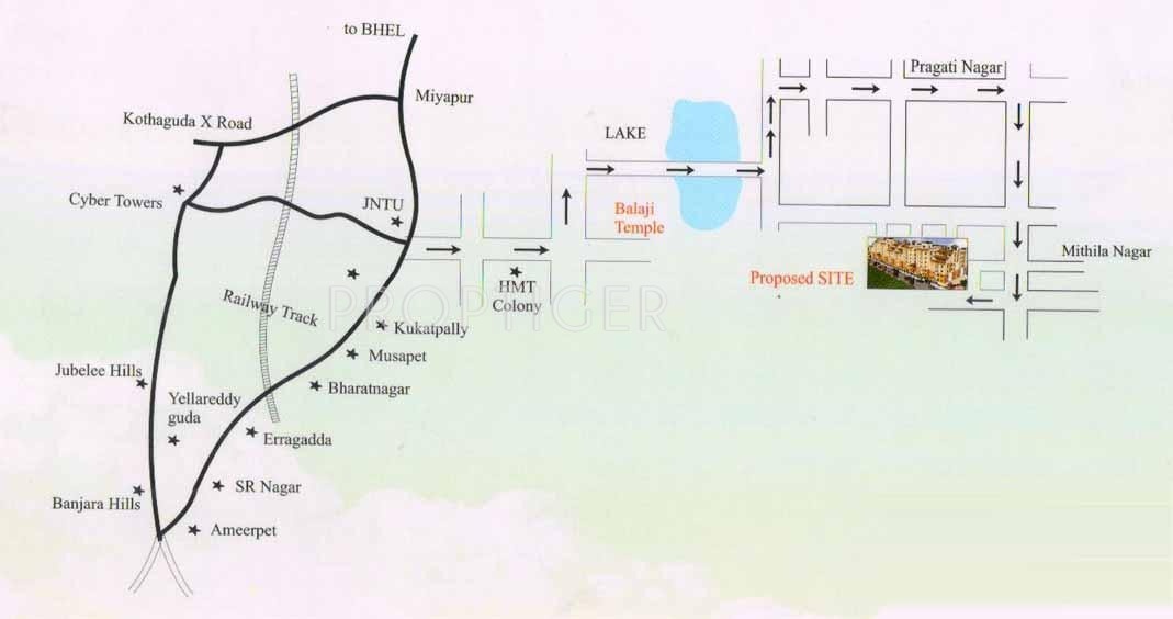 Images for Location Plan of Anil Sri Vishnus Grande Vista