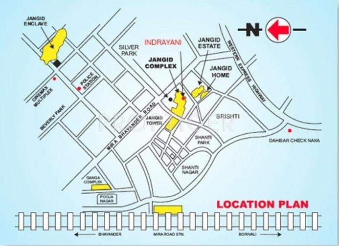  indrayani Images for Location Plan of Jangid Indrayani