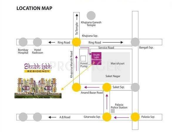 Images for Location Plan of Shubh Shubh Labh Residency